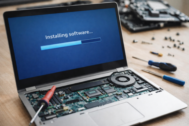 Dodávka a opravy PC a notebooků